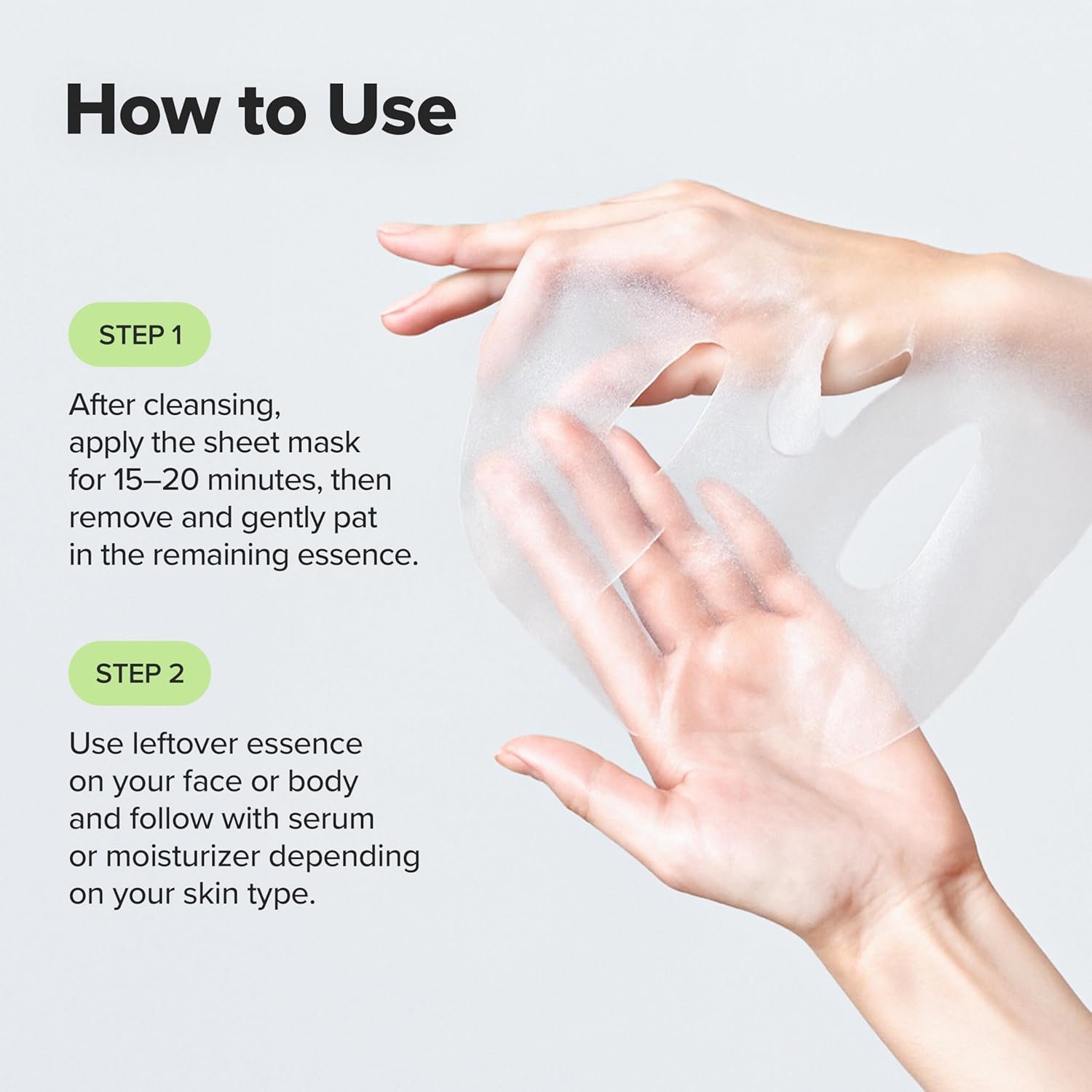 Beauty of Joseon Centella Asiatica Calming Mask Daily Moisturizing Soothing Cica Face Sheet Mask for All Skin Types, Korean Skincare Stuffers for Men Women, 10 sheets - Image 7