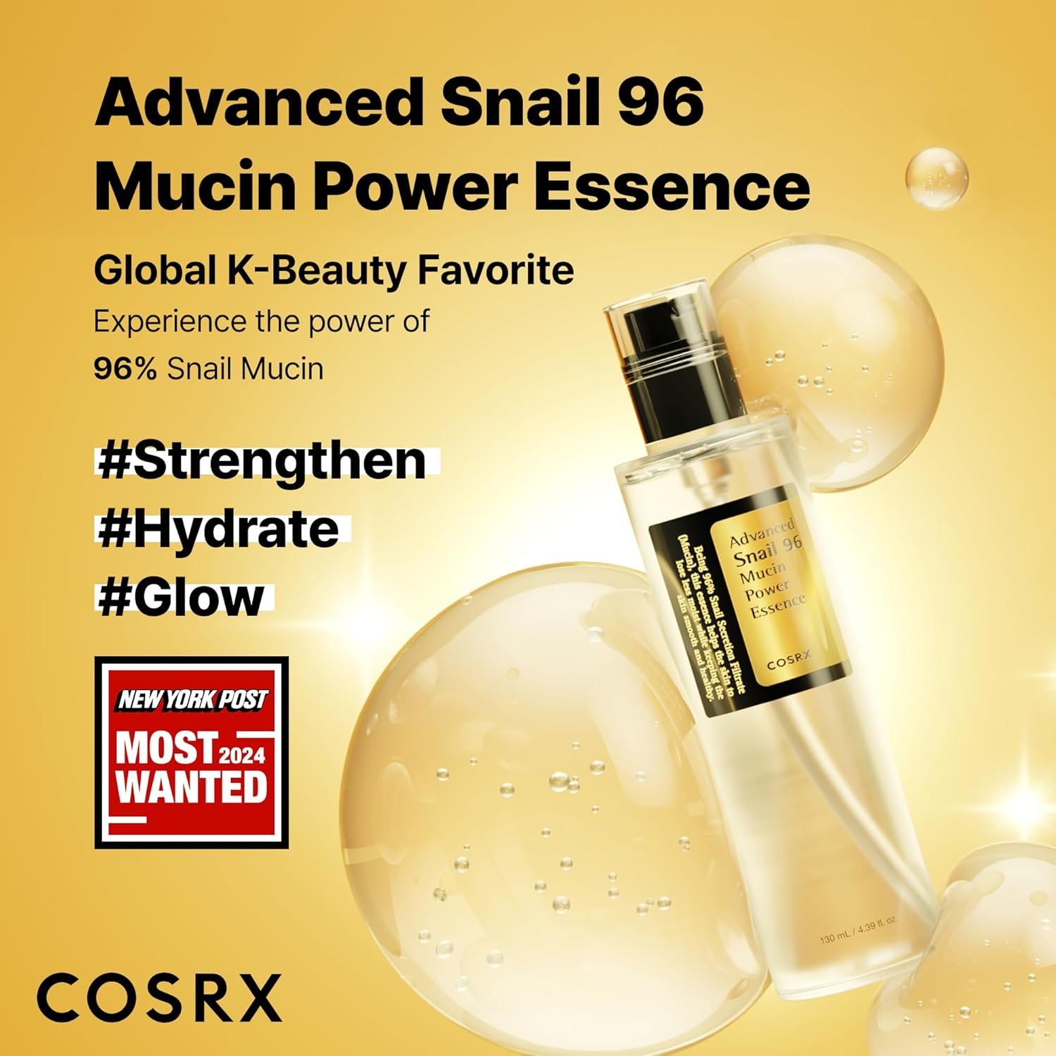 COSRX Snail Mucin Repairing Serum 100ml, Hydrating Serum for Face with Snail Secretion Filtrate for Dull Skin & Fine Lines, Korean Skin Care - Image 3