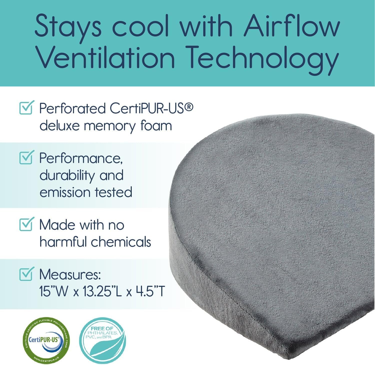 Hiccapop Pregnancy Pillow Wedge for Belly Support - Maternity Wedge Pillow - Belly Wedge Pillow - Pregnancy Wedge Pillows Support Body, Legs, Back, Knees - Image 4