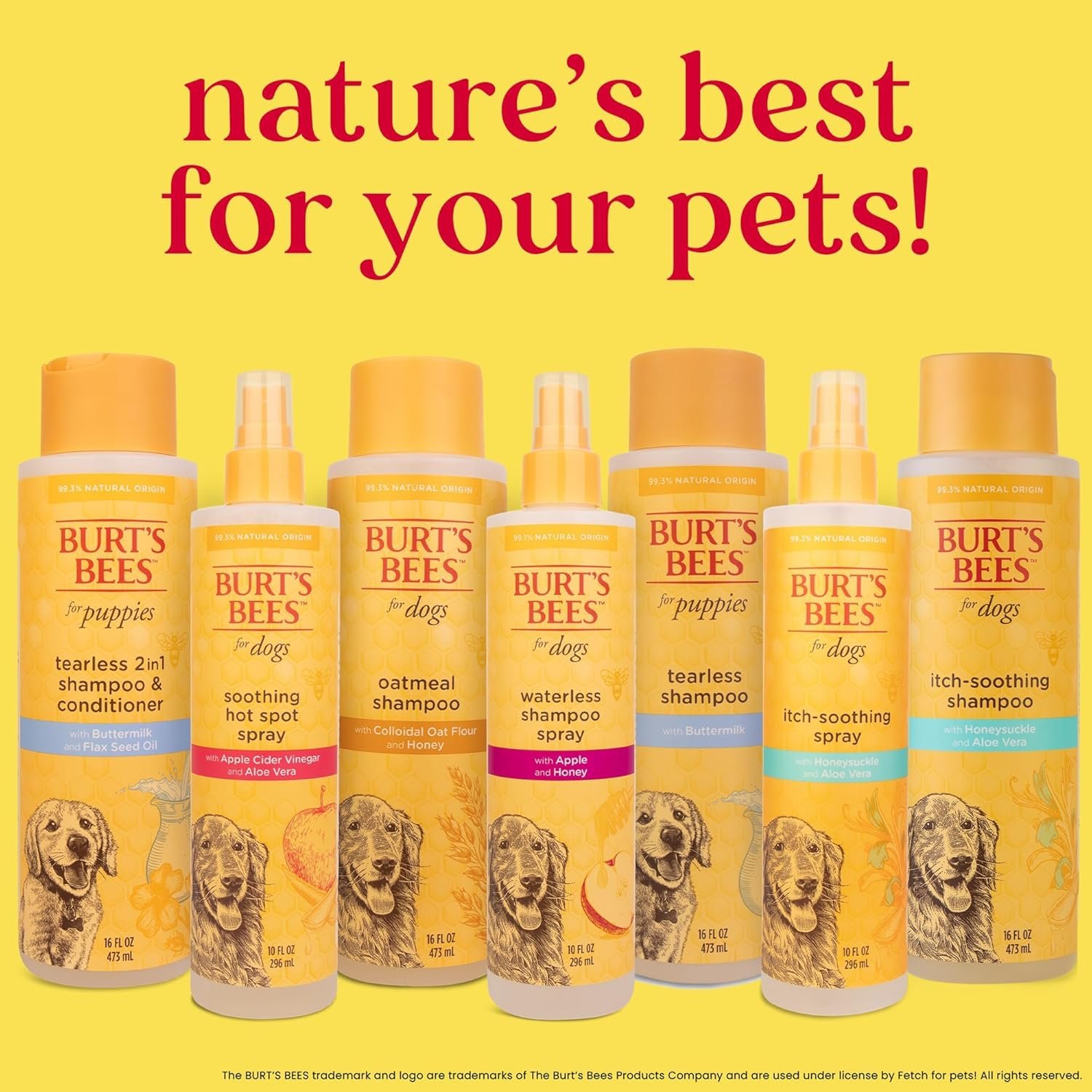 Burt's Bees for Pets Anti Itch for Dogs Spray with Honeysuckle - Dog Itching Skin Relief Treatment - Dry Skin Relief for Dogs, Dog Grooming Supplies, 10 Fl Oz - Image 3