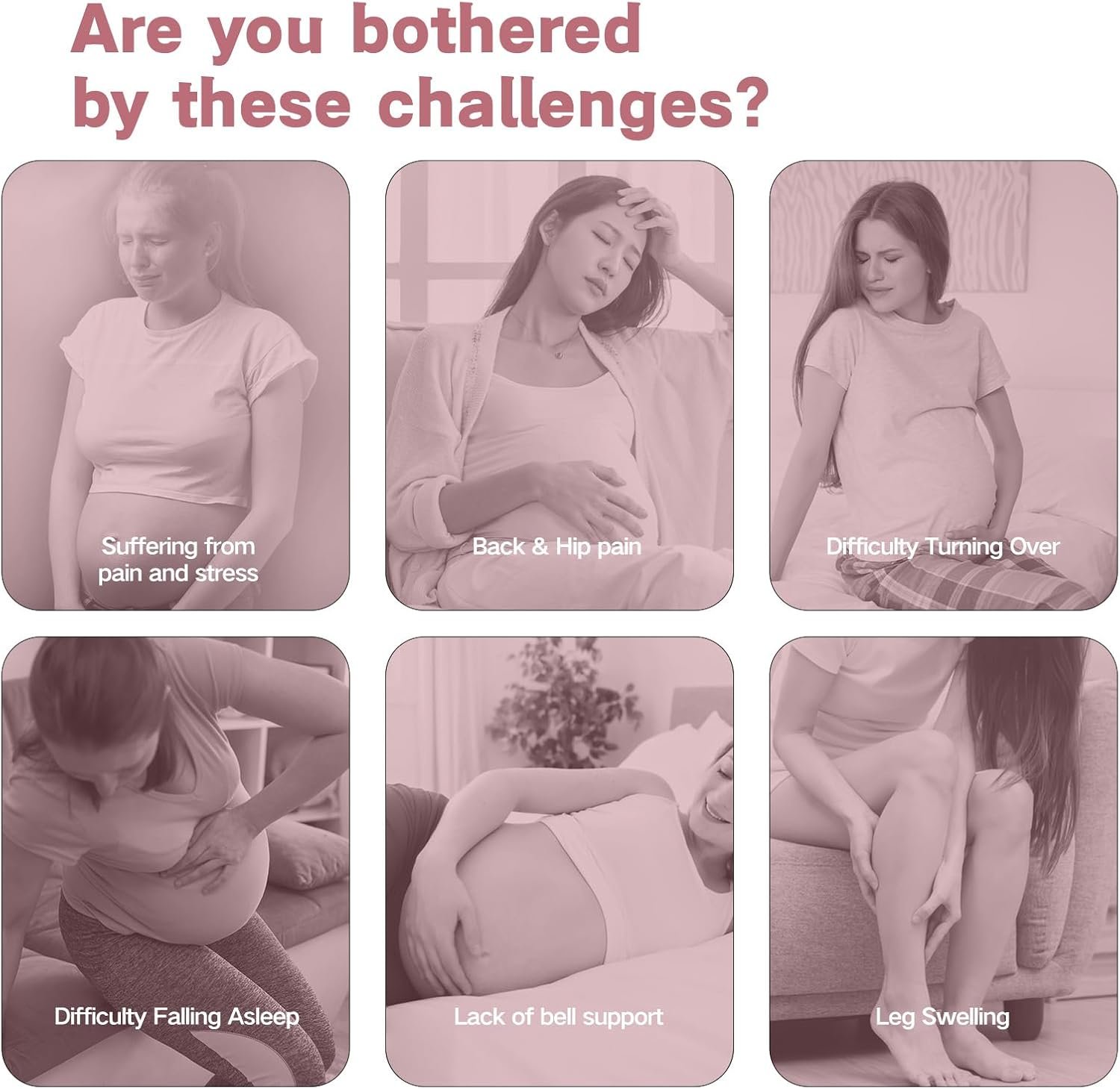 Pregnancy Pillow for Sleeping, Full Body Maternity Pillow with Removable Cover, Detachable U-Shape Pregnancy Body Pillow Support for Head, Back, Neck, Legs, HIPS, Belly for Side Sleeper, Green - Image 6