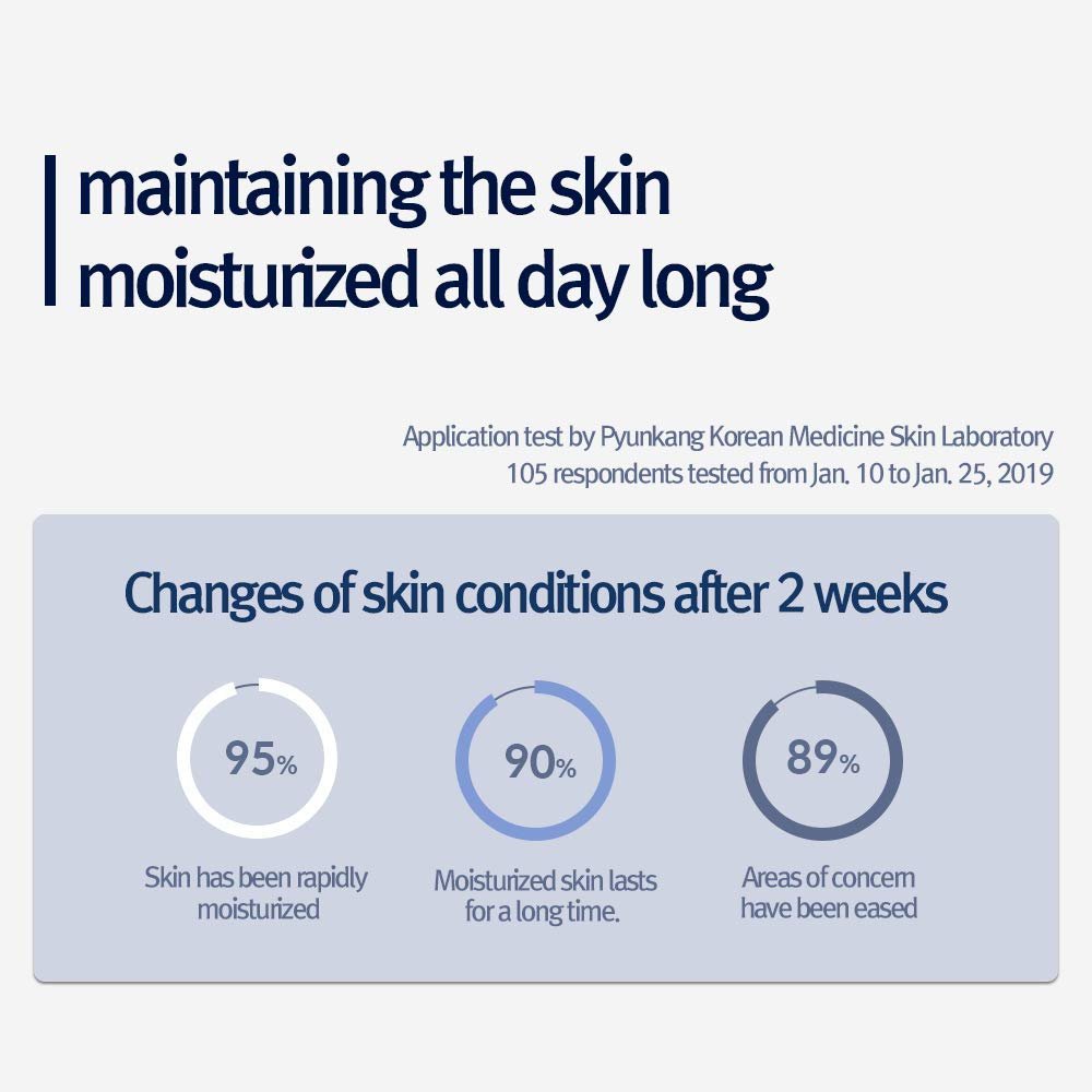 Pyunkang Yul PKY Moisture Ampoule - Korean Serum for Face - Making Moisture Barrier Maintaining the Skin Moisturized - Daily Face Moisturizer for Oily and Combination Skin Types - 3.4 Fl Oz - Image 4