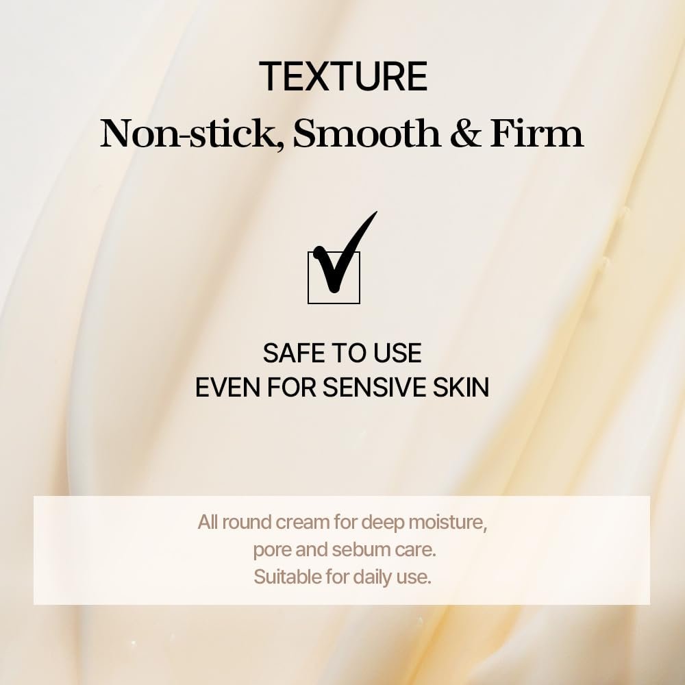 mixsoon Bean Cream-Deep Moisturizer Face Cream, Hydrating and Smoothing for Face, Fermented Soybean Extract, Lightweight Non-Sticky Finish 50ml / 1.69 fl.oz. Korean Glass Skin Care - Image 3