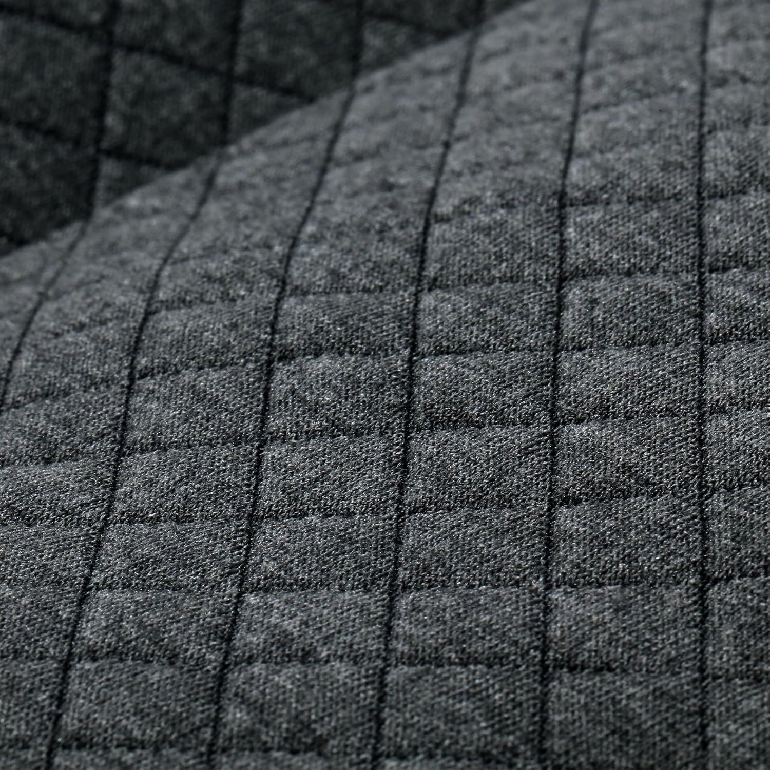 HOMBYS Shredded Memory Foam Knee Pillow for Side Sleepers, 6.5" Height Pillow Between Legs for Aligns Spine & Relieves Pressure Hip & Leg Elevation, Supportive Pillow for Pregnancy, Sciatica, Grey - Image 4