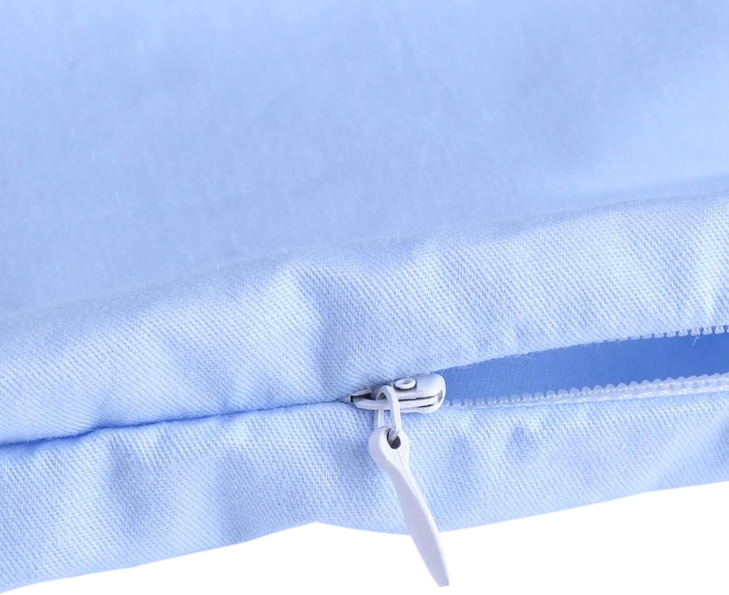 Pregnancy Pillow Cover, Washable U Shape Full Body Pillow Case Maternity Pillow Replacement Cover for Side Sleepers Back HIPS Belly 55x31.5in (Blue) - Image 3