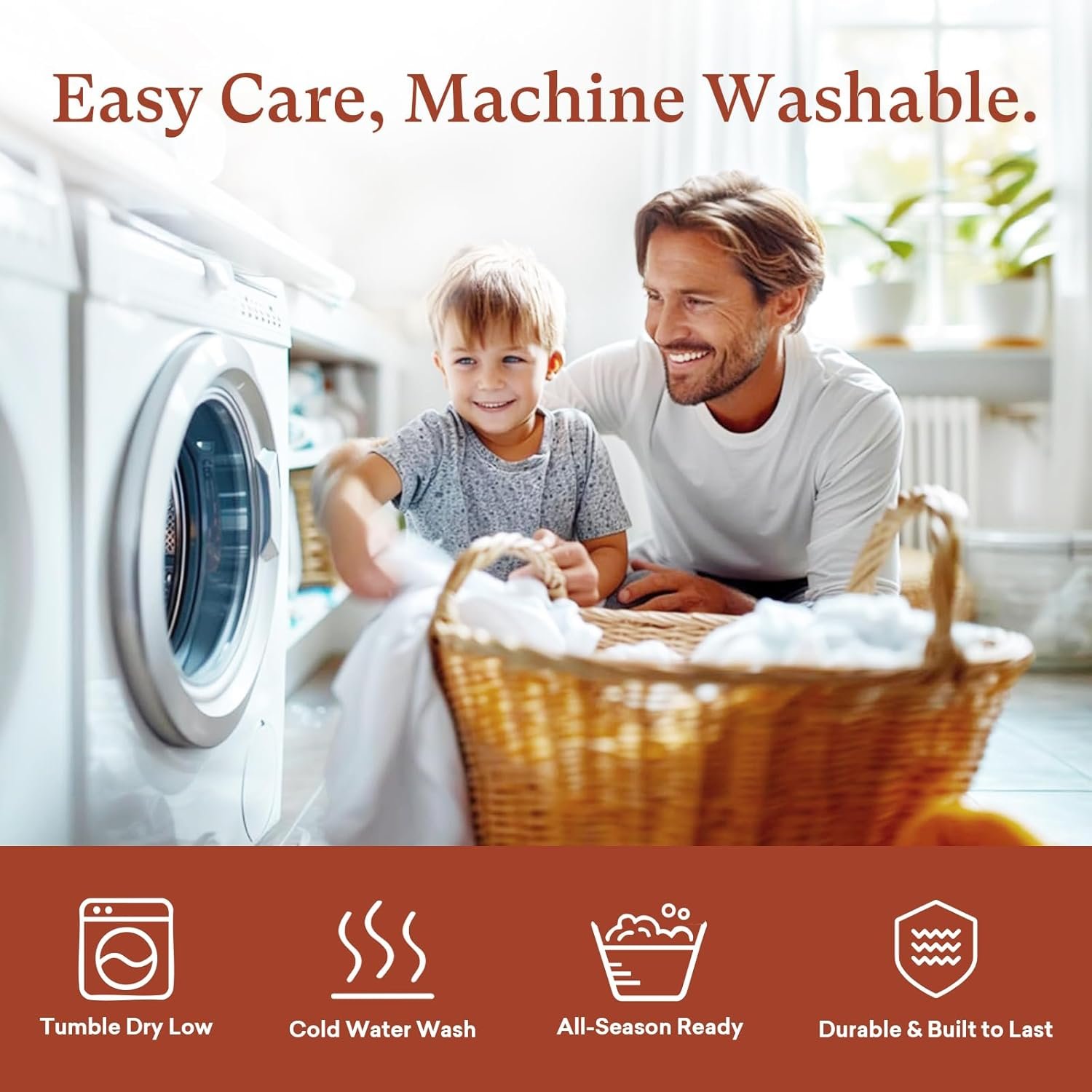 Pregnancy Pillow Covers ONLY Compatible with Frida Mom Pregnancy Pillow (2 Pack Covers-Pillow NOT Included) - Image 5