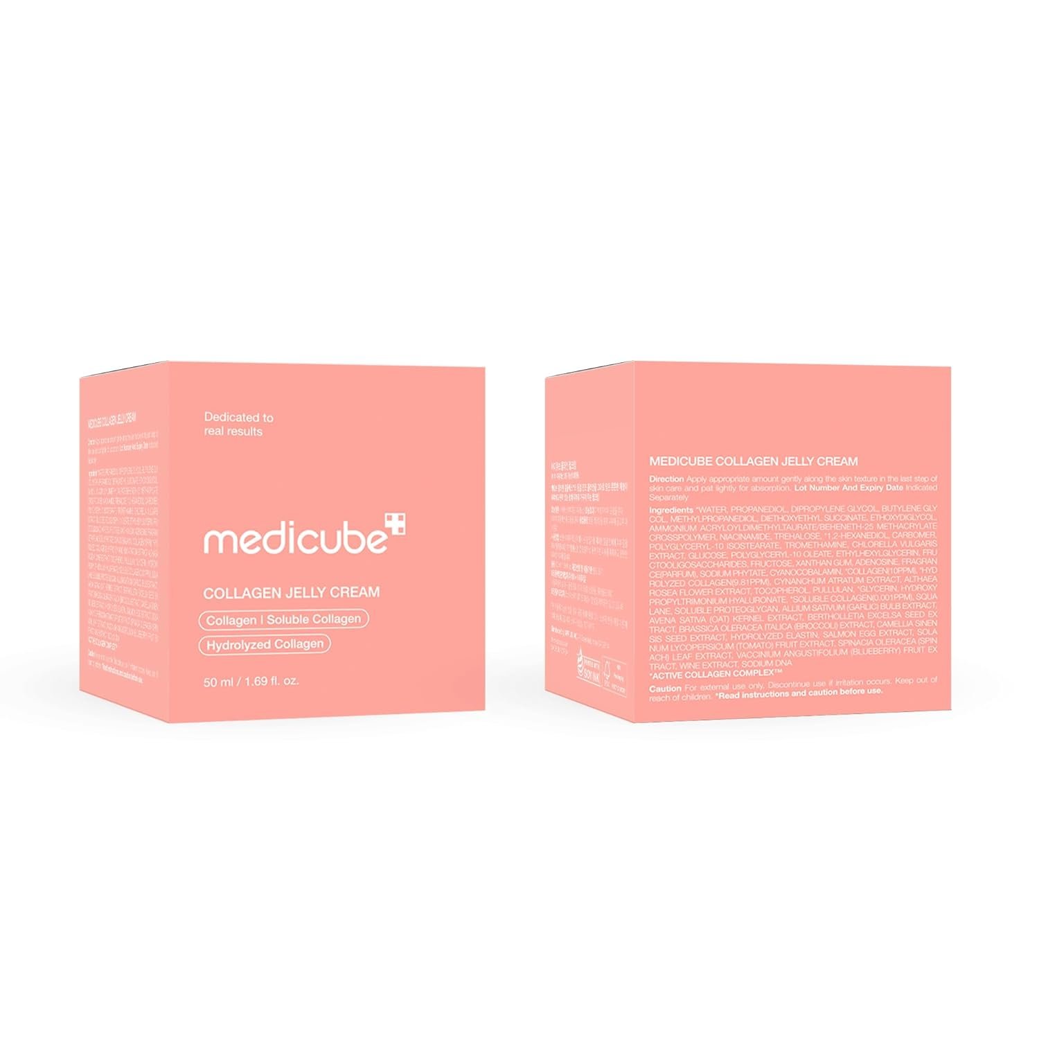 medicube Collagen Jelly Cream- Niacinamide & Freeze-Dried Hydrolyzed Collagen - Boosts skin's barrier hydration and gives 24h Glow & Lifted Look - Korean skincare (1.69 Fl Oz (Pack of 1)) - Image 8