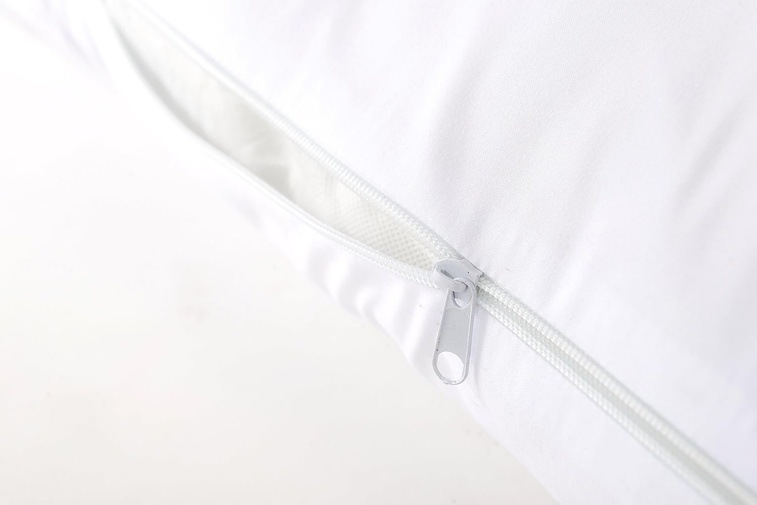 Cheer Collection White Pillowcase for U Shaped Pillow - Image 2