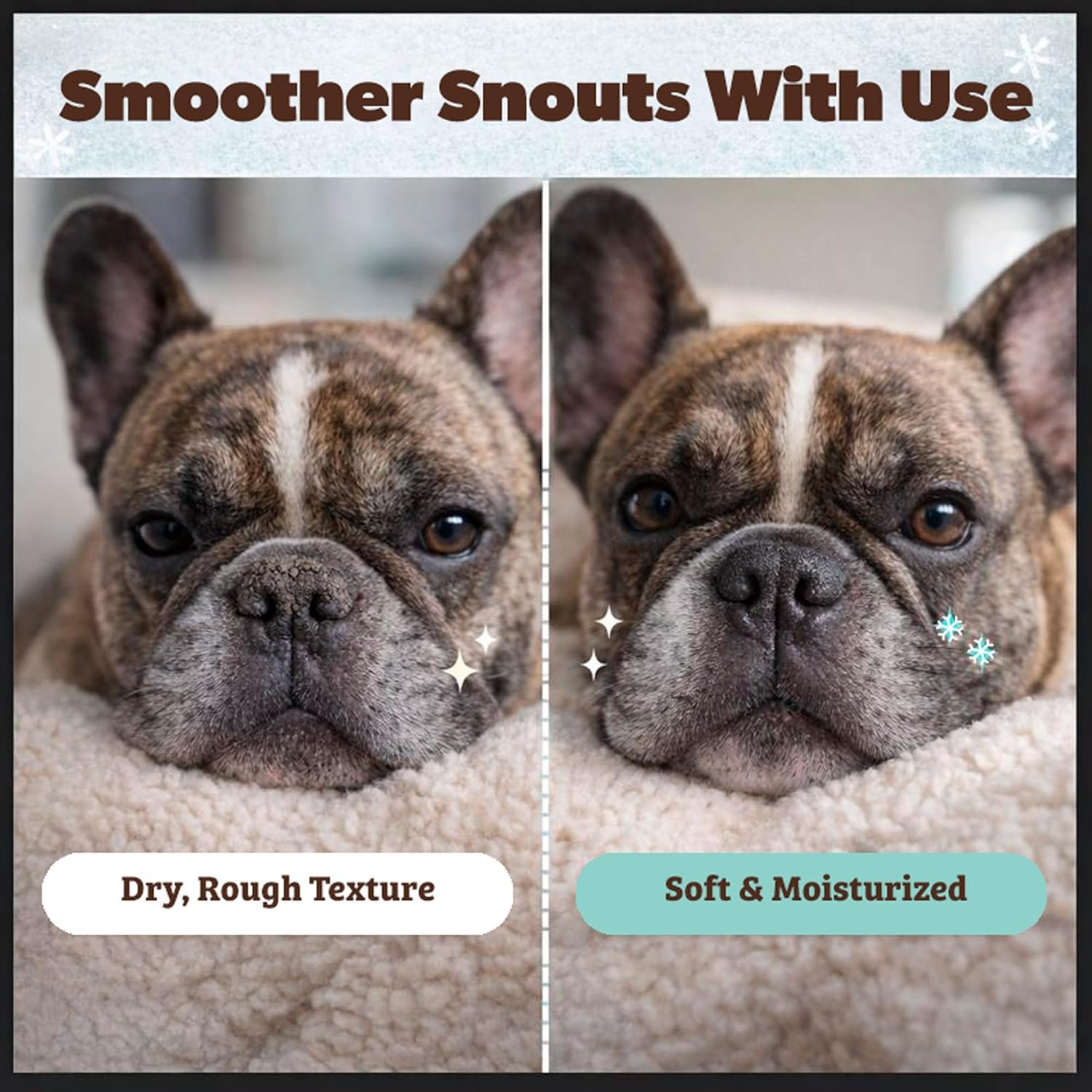 Natural Dog Company Snout Soother Balm – Dog Nose Balm for Dry Cracked Snouts, Moisturizing Winter Nose Care with Coconut Oil & Shea Butter, Lick Safe Dog Snout Balm for All Breeds, 0.15 oz Stick - Image 4