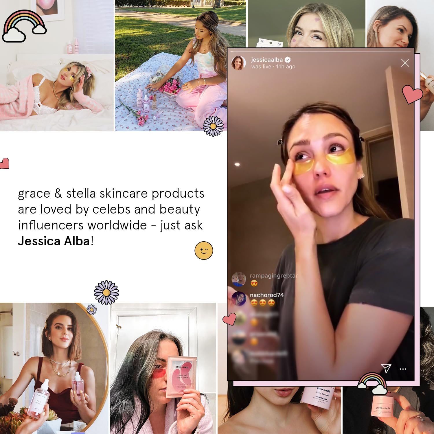 grace & stella Under Eye Brightener Roller - Airplane Travel Essentials - Travel Size Toiletries - Retinol & Caffeine Eye Serum for Puffiness, Dark Circles, Wrinkles - Vegan Skincare (15ml / 0.51floz) - Image 4