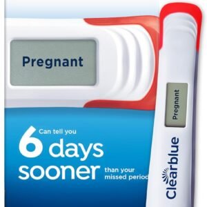 Clearblue Early Digital Pregnancy Test, Early Detection at Home Pregnancy Test, 3 Ct