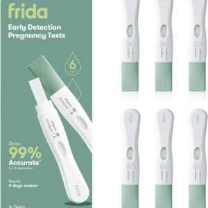 Frida Fertility Early Detection Pregnancy Tests | Easy at Home Pregnancy Tests, Over 99.9% Accurate HCG Test Strips, Early Results, Quick + Easy to Use | 6 Count