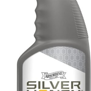 Absorbine Silver Honey Hot Spot & Wound Care Spray Gel 8oz Bottle, Manuka Honey & MicroSilver BG, Medicated for Dogs, Cats, Small Animals