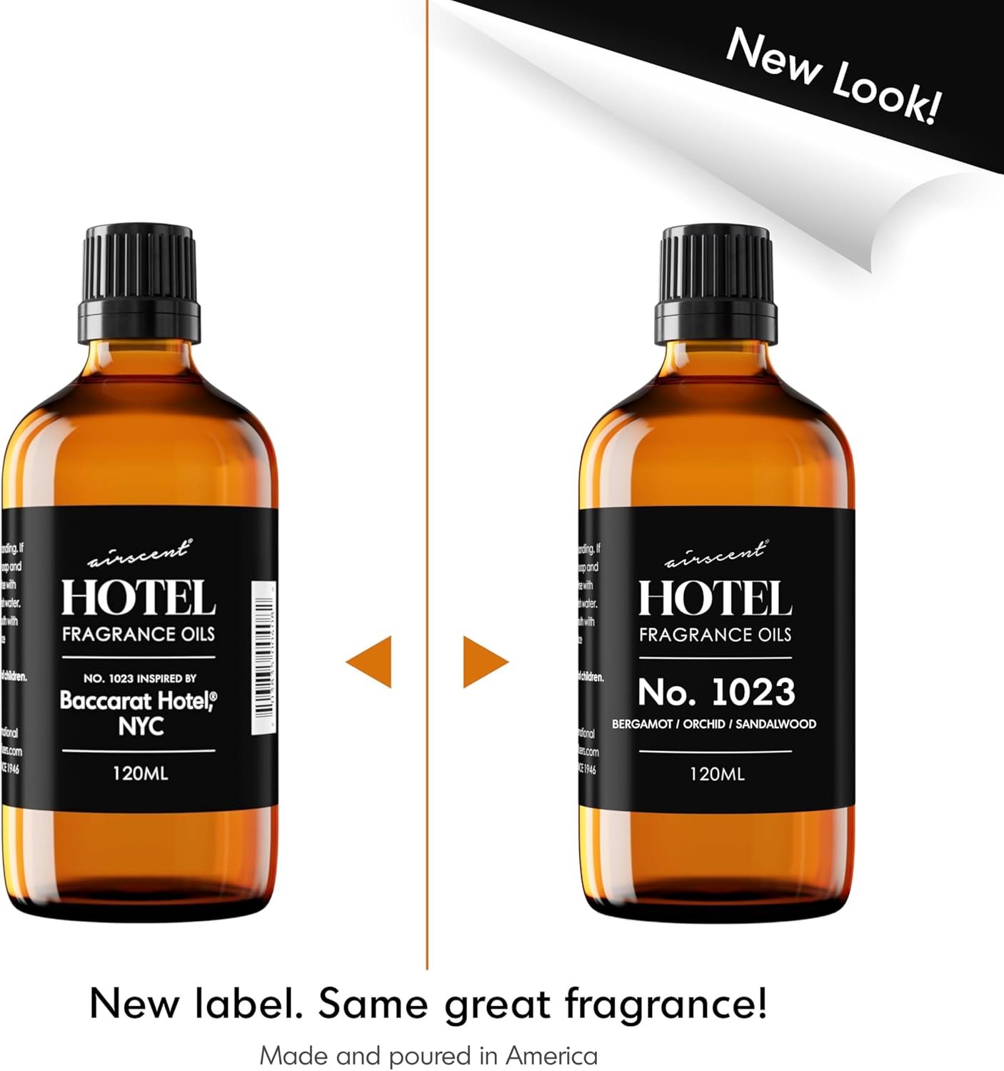 AirScent Hotel Diffuser Oil No. 1023 Inspired by The Baccarat Hotel Scent - Love Affair Fragrance Oil for Ultrasonic and Waterless Diffusers and Crafting - 10 mL, 0.34 fl oz Glass Bottle with Dropper - Image 2