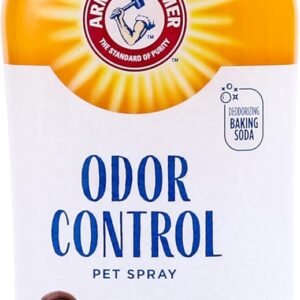 Arm & Hammer for Pets Super Deodorizing Dog Spray with Baking Soda for Odor Control, Freshens Coat Between Baths, pH Balanced Formula for Dogs, 8 Fl Oz