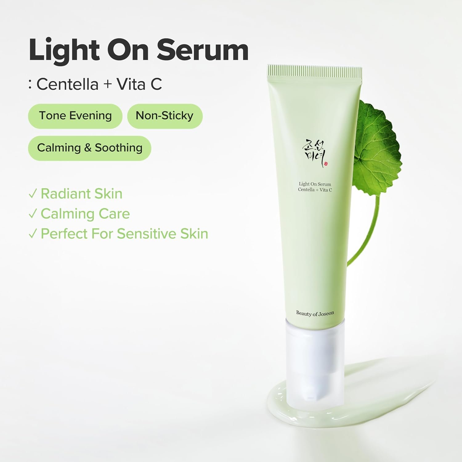 Beauty of Joseon Light On Serum Vitamin C Centella Dark Spot Fine Lines Pigmentation Correcting Serum, Hydrating Moisturizer, Korean Skin Care for Men and Women, 30ml, 1 fl.oz - Image 2