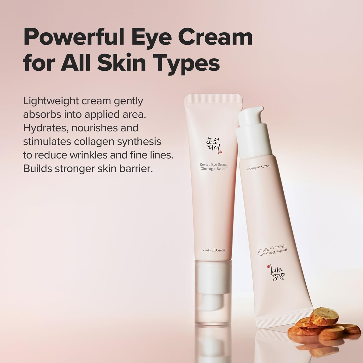 Beauty of Joseon Revive Eye Serum with Retinal Niacinamide Correction for Puffy Eye Bags Fine Lines Dark Circles Wrinkles, Korean Skin Care 30ml, 1 fl.oz - Image 2
