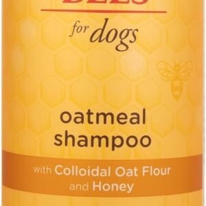 Burt’s Bees for Pets Oatmeal Dog Shampoo with Honey, Soothing Dog Shampoo for Itchy and Sensitive Skin, pH Balanced Formula That Gently Cleans and Moisturizes Dog Coats, 16 Fl Oz