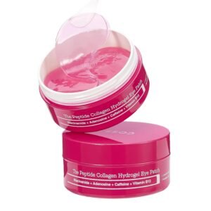 COSRX Limited Pink Edition Pink Peptides Collagen Hydrogel Eye Patch – Valentine’s Day Gifts for Girls and Women, Under Eye Mask for Puffy Eyes and Dark Circles, 60 Patches, Korean Skin Care