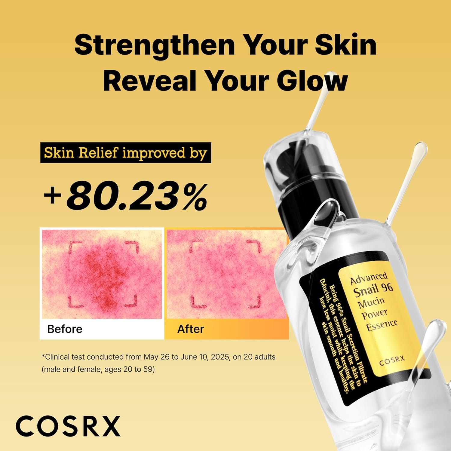 COSRX Snail Mucin Repairing Serum 100ml, Hydrating Serum for Face with Snail Secretion Filtrate for Dull Skin & Fine Lines, Korean Skin Care - Image 2