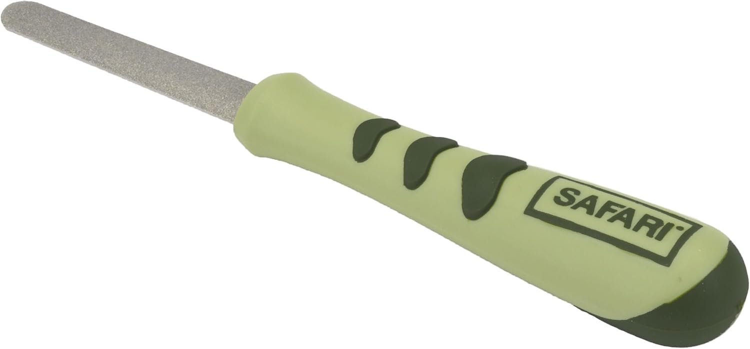 Coastal Pet Safari Dog Diamond Nail File - Diamond Finish for Smooth Nails - Removes Burs from Outdoor & Indoor Dogs - One Size