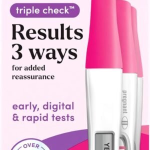 First Response Triple Check Pregnancy Test 3 ct.