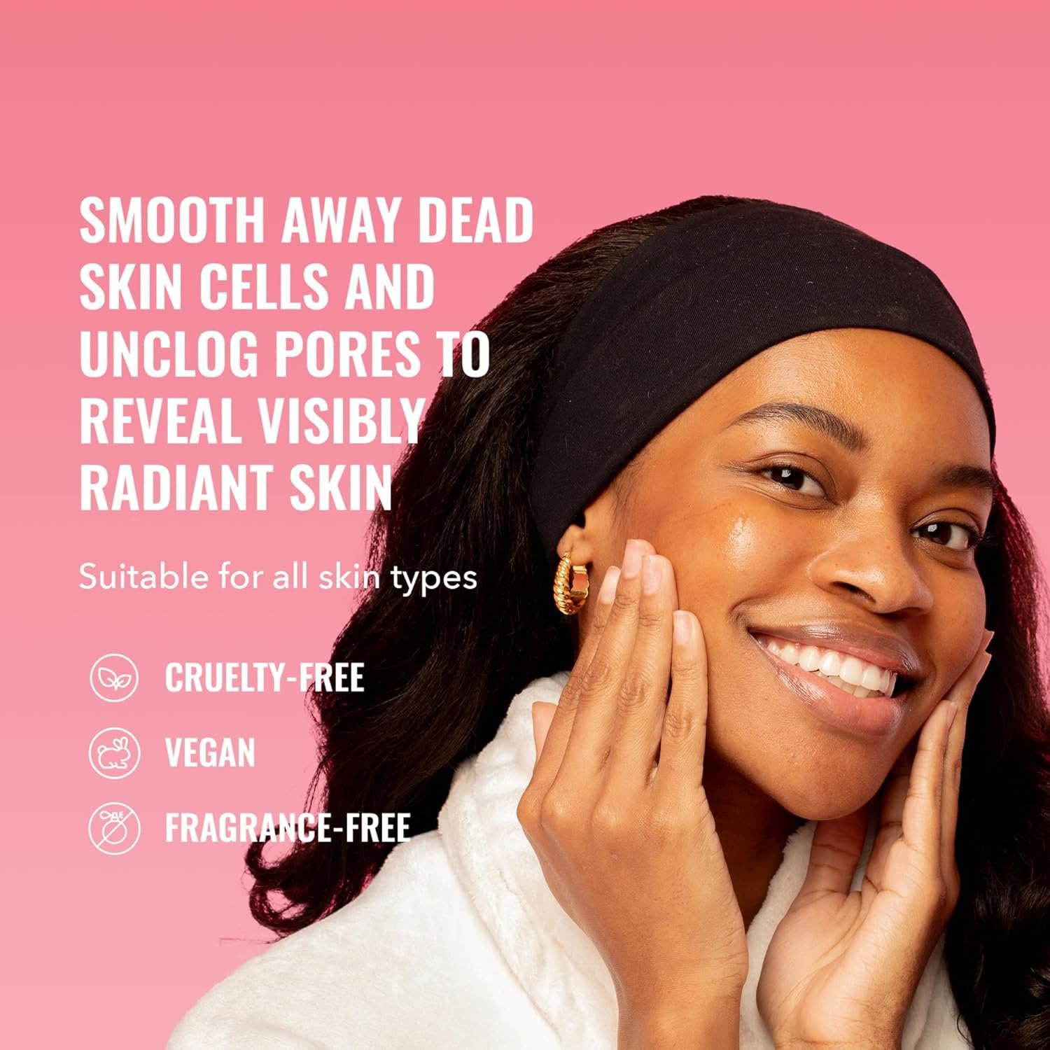 Good Molecules Overnight Exfoliating Treatment - Face Exfoliator with AHA & BHA Lightweight Formula - Pore Minimizer, Facial Skin Care with Glycolic & Salicylic Acid - Image 2