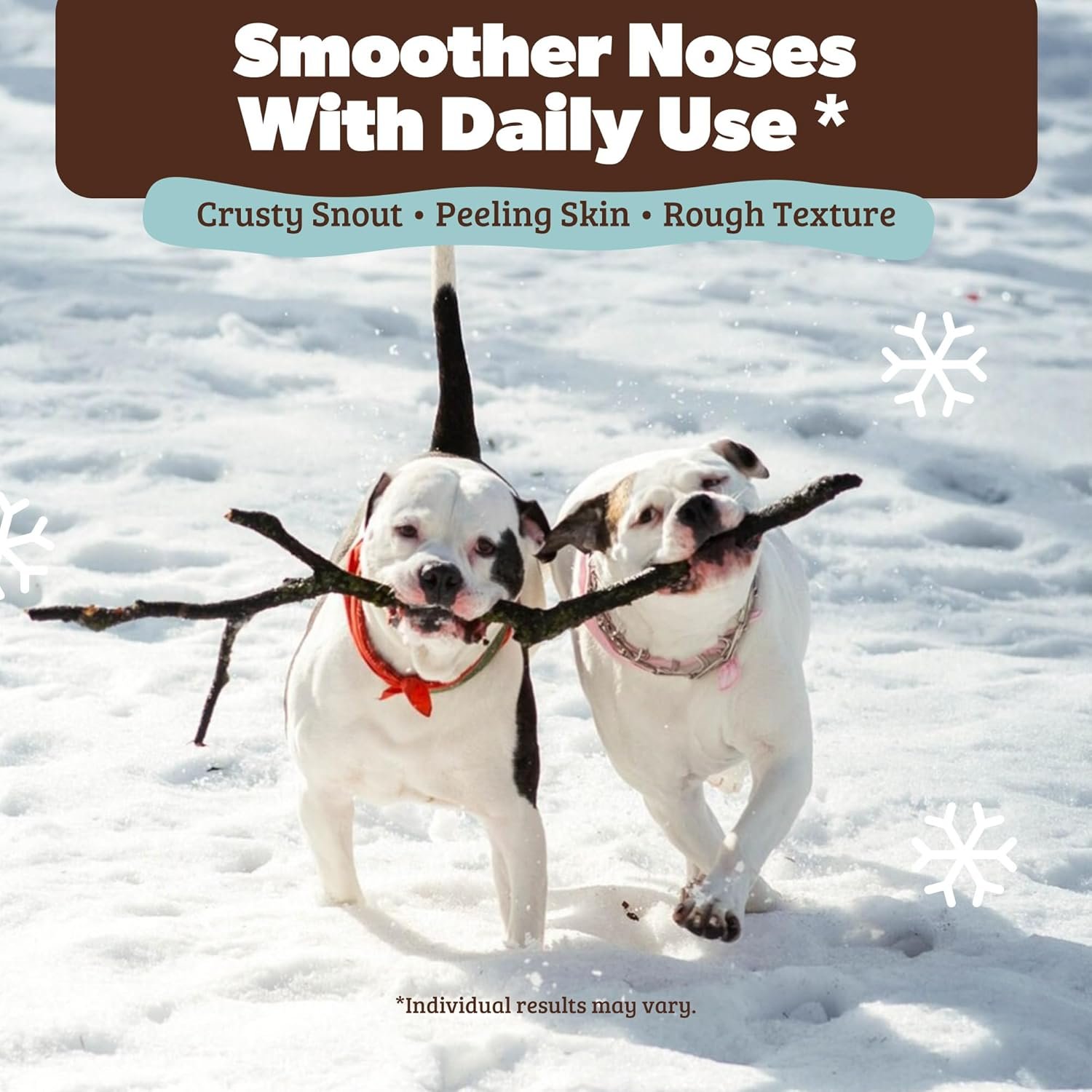 Natural Dog Company Snout Soother Balm – Dog Nose Balm for Dry Cracked Snouts, Moisturizing Winter Nose Care with Coconut Oil & Shea Butter, Lick Safe Dog Snout Balm for All Breeds, 0.15 oz Stick - Image 2