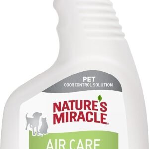 Nature's Miracle Air Care, Fabric and Surface Spray Aloe Rain Scent Pet Odor Eliminator Deodorizer, 24 fl. oz.