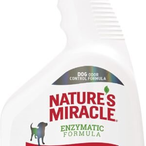 Nature’s Miracle Stain and Odor Remover Dog, 32 Ounces, Everyday Mess Enzymatic Odor Control Formula