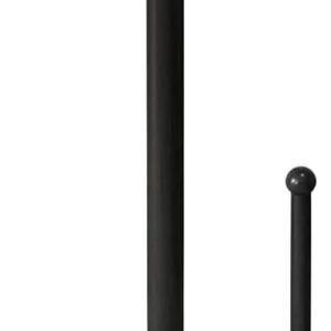 OROPY Paper Towel Holder Countertop with Heavy Duty Wood Base, Farmhouse Paper Towel Roll Stand for Kitchen Counter fits Standard and Jumbo Size Paper Towels (Brown - Easy to Tear)