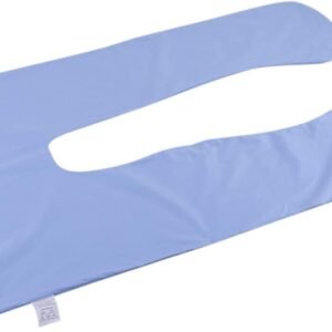 Pregnancy Pillow Cover, Washable U Shape Full Body Pillow Case Maternity Pillow Replacement Cover for Side Sleepers Back HIPS Belly 55x31.5in (Blue)