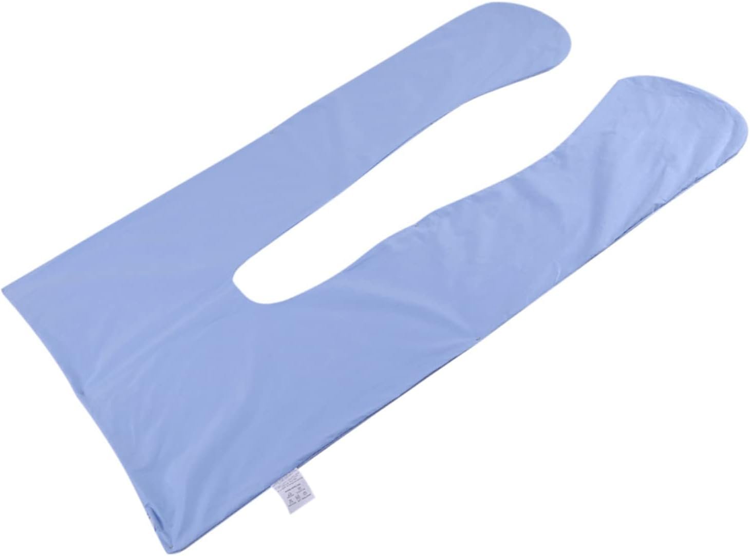 Pregnancy Pillow Cover, Washable U Shape Full Body Pillow Case Maternity Pillow Replacement Cover for Side Sleepers Back HIPS Belly 55x31.5in (Blue) - Image 2