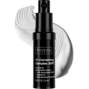 Revision Skincare C+ Correcting Complex 30%® Vitamin C Serum for Face – Anti-Aging Treatment to Brighten Skin, Reduce Fine Lines, Wrinkles & Dark Spots, Firming & Safe for Sensitive Skin