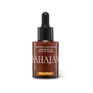 Sahajan Radiance Vitamin C Face Serum with Centella + Hyaluronic Acid | Clinically-Proven Clean Ayurvedic Anti-Aging Facial Serum | All Skin Types | Fine Lines & Wrinkles | 1 fl oz