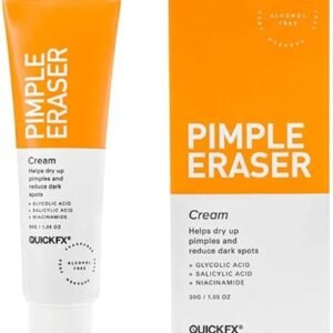 Stubborn Acne Pimple Eraser Cream, Glycolic Acid, Salicylic Acid, Niacinamide, Joseon Glow, Acne and Bacne treatment, 30g