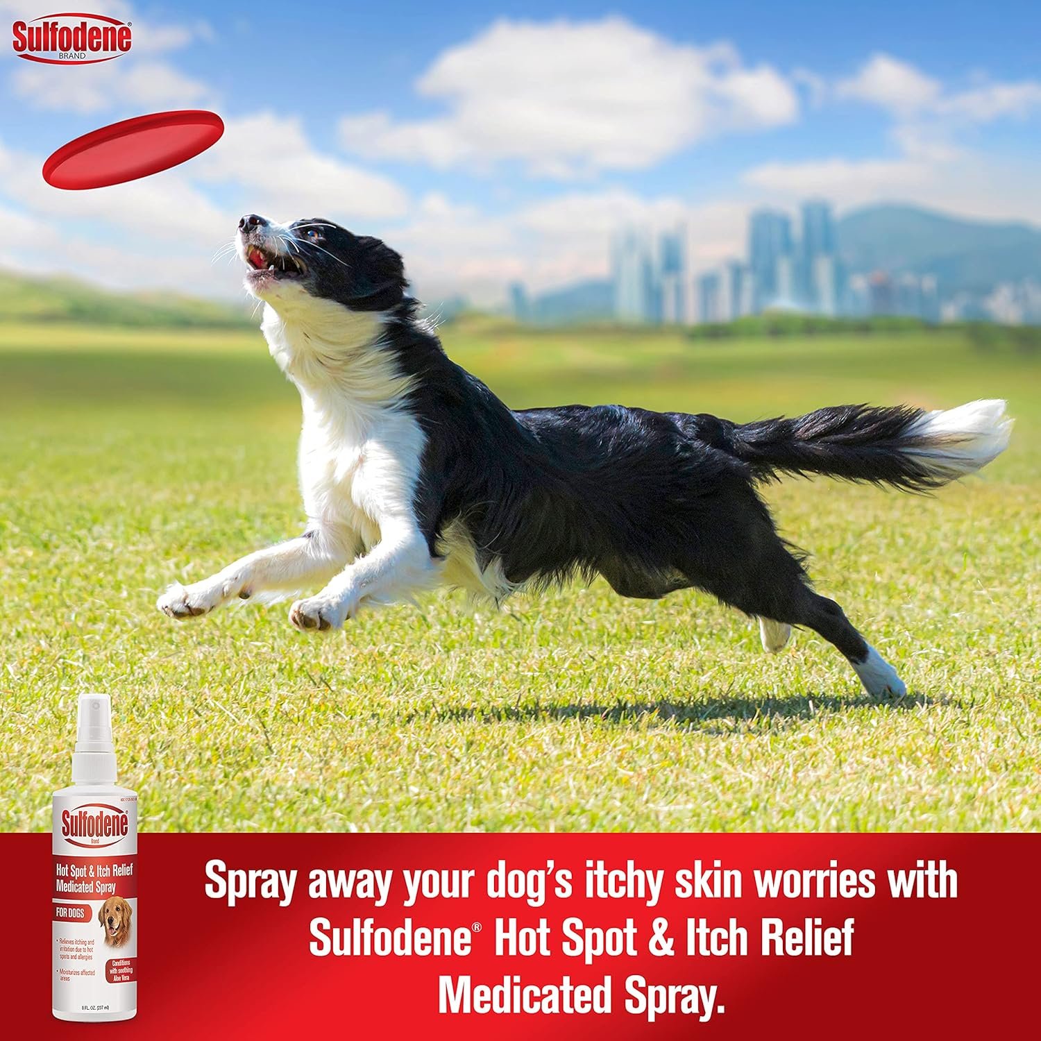 Sulfodene Hot Spot & Itch Relief Medicated Spray for Dog 8oz - Image 2
