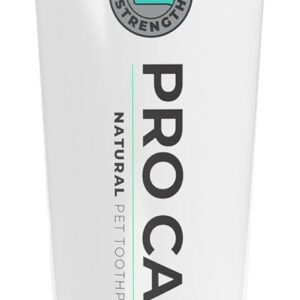 Tartar Shield Pro Care – Natural Pet Toothpaste – VOHC Approved – Protects Against Plaque & Tartar – Freshens Breath & Gently Removes Stains – for Dogs & Cats – Coconut Flavor, 3 Oz.