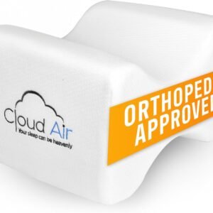 Vaunn Medical Side Sleeper Memory Foam Knee Pillow and Leg Positioner Cushion to Soothe Back, Leg and Hip Discomfort