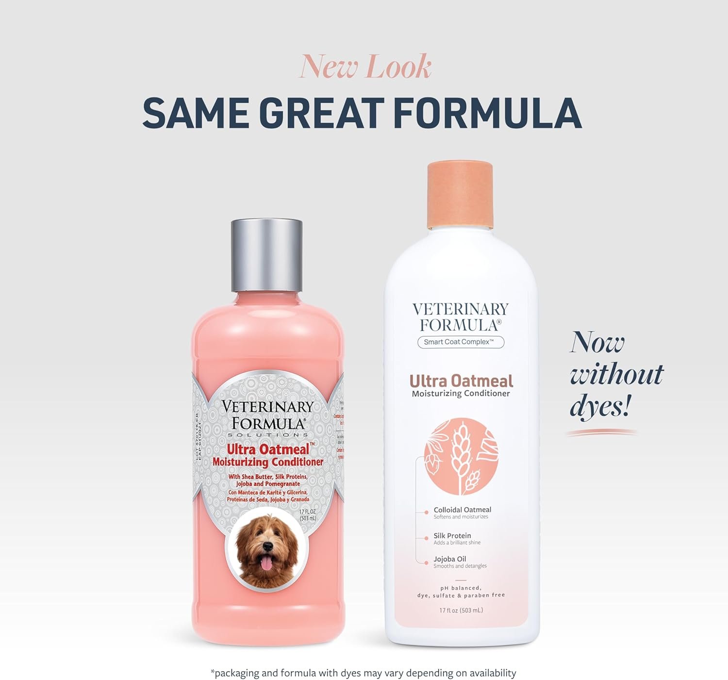 Veterinary Formula Smart Coat Complex Ultra Oatmeal Moisturizing Conditioner for Dogs, 17 Fl oz – with Colloidal Oatmeal & Jojoba – Leaves Coat Soft, Shiny, Hydrated, Strong, with Long-Lasting Scent - Image 2