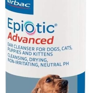 Virbac EPIOTIC® Advanced Ear Cleanser | Powerful and Gentle Cleanser For Dogs and Cats of all ages, 4 oz