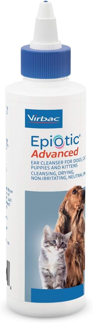 Virbac EPIOTIC® Advanced Ear Cleanser | Powerful and Gentle Cleanser For Dogs and Cats of all ages, 4 oz - Image 2