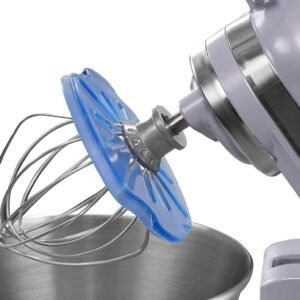 Whisk Wiper® PRO for Stand Mixers - Mix Without The Mess - The Ultimate Stand Mixer Accessory - Compatible With KitchenAid Stand Mixers (For Tilt-Head Mixers, Classic Blue)