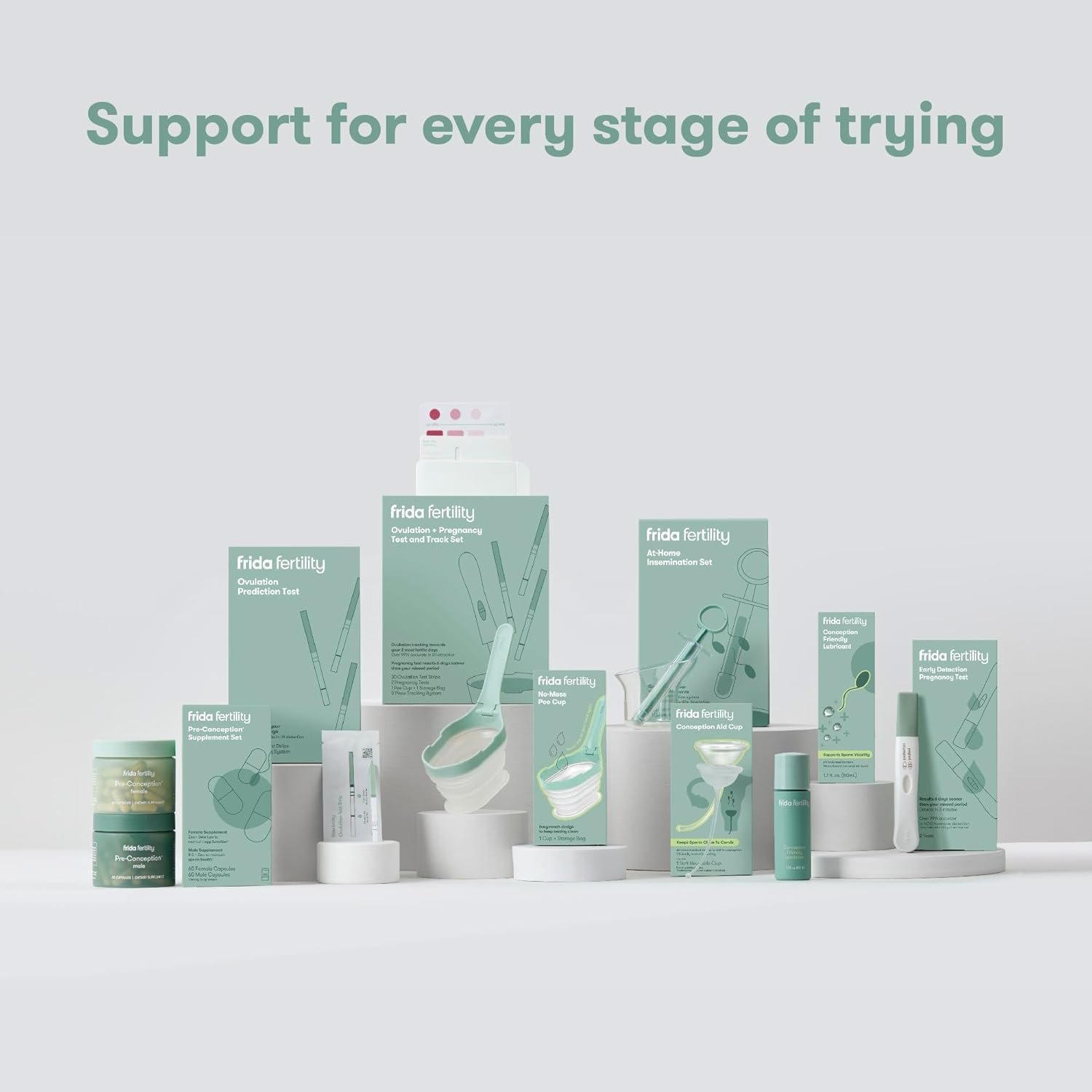 Frida Fertility No-Mess Pee Cup, Reusable Urine Cup for Pregnancy Tests, Ovulation Tests, & Fertility Tests, Family Planning Essentials Sample Containers (1 Cup & Storage Bag) - Image 4