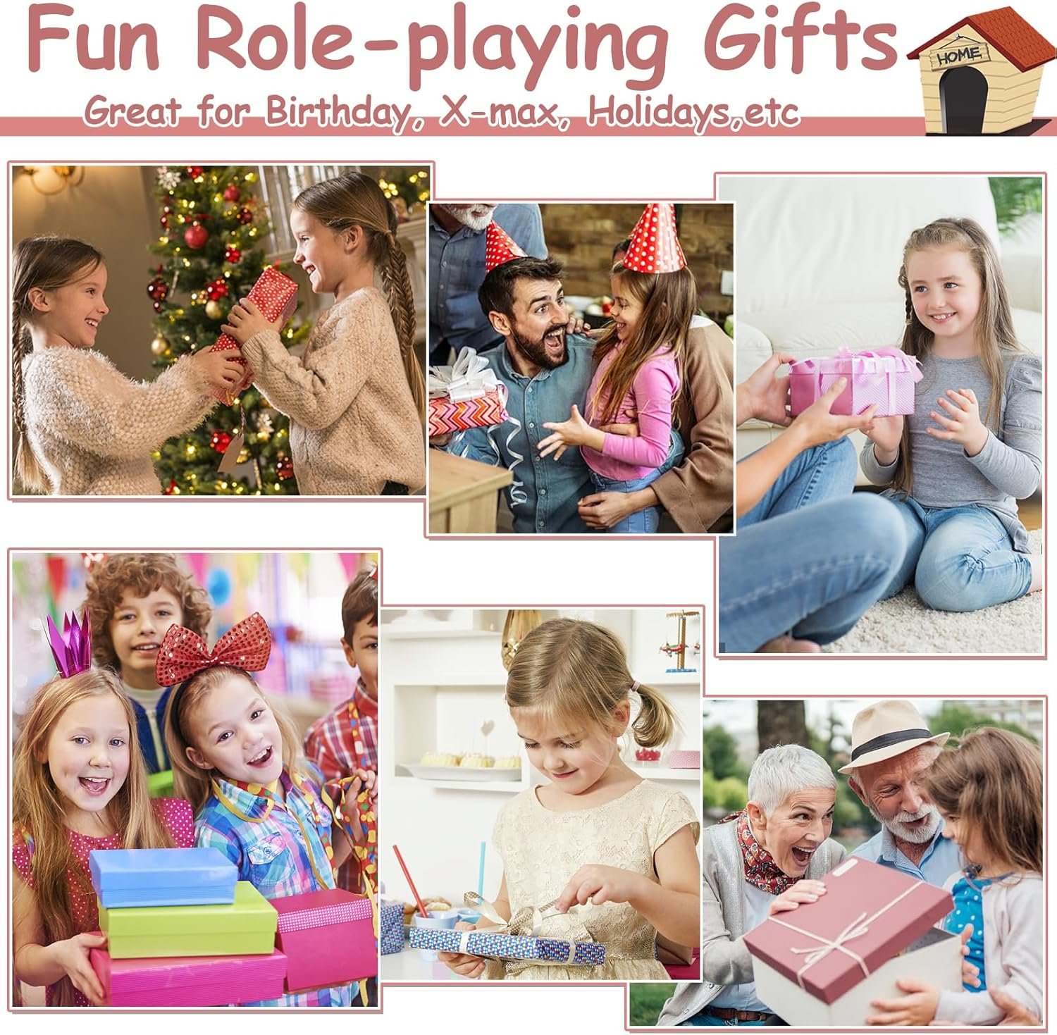 KAEGREEL Pet Care Playset, 23Pcs Pretend Play Kit with Pet Case for Treatment & Grooming, Fun Birthday for Kids Girls Aged 3-8 Year Old - Image 4