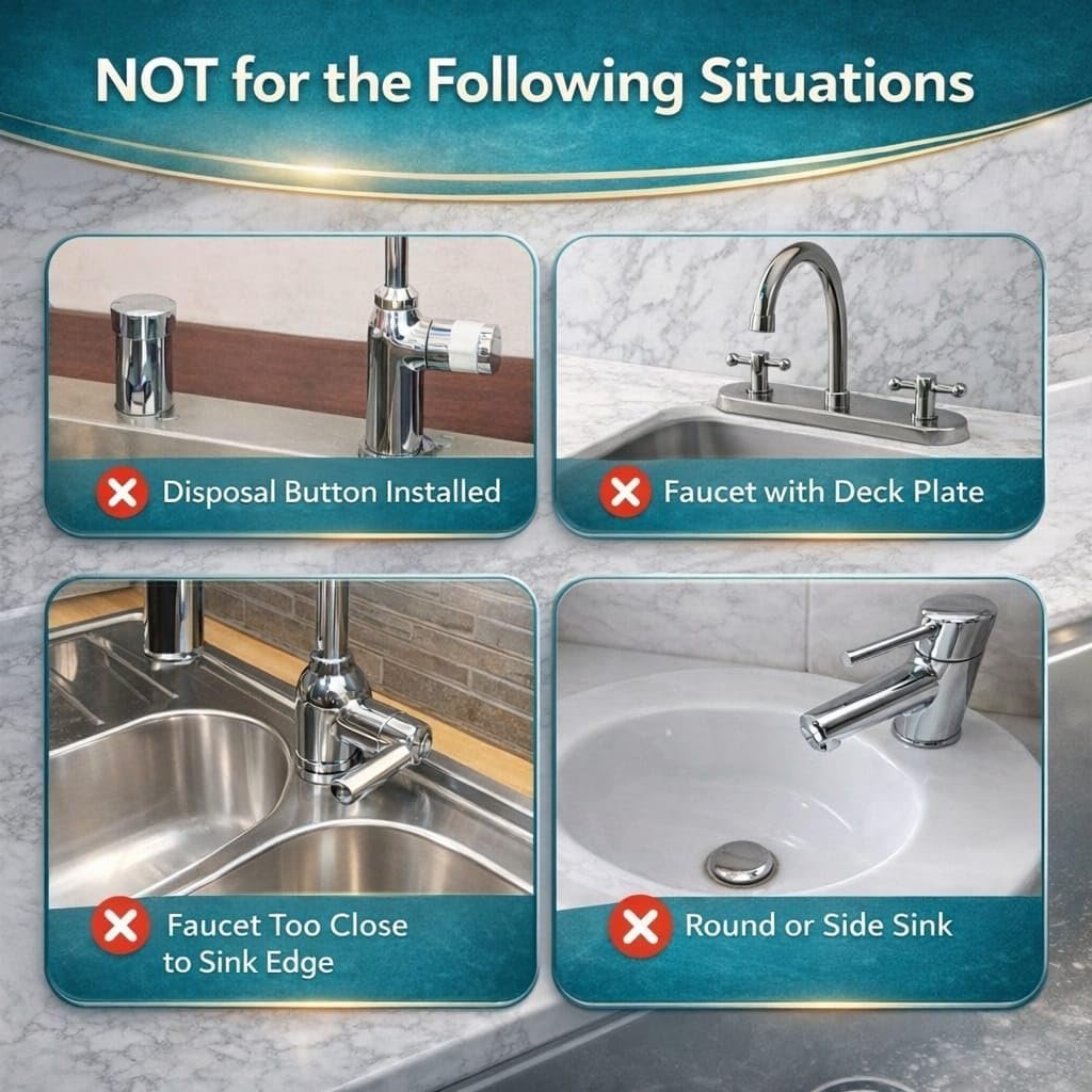 Faucet Mat for Kitchen Sink, Diatomite Stone Tray for Countertop Use, Faucet Drip Catcher, Kitchen and Bathroom Accessory, Around Faucet Fit, Sink Area Protector (Light Grey 23.6" x 3.9") - Image 5