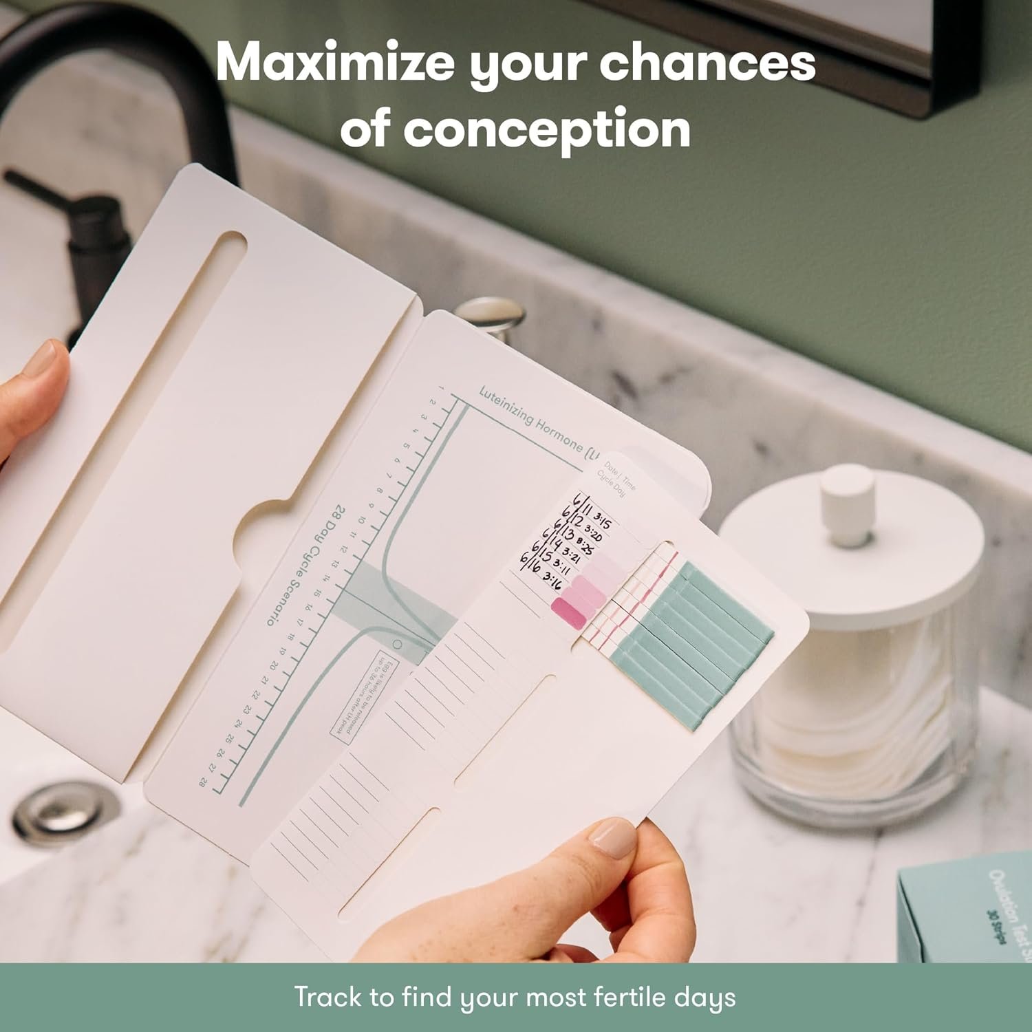 Frida Fertility All-in-One Ovulation & Pregnancy Test Kit – 30 Easy at ...