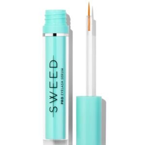 SWEED - Eyelash Growth Serum | Lengthens with Peptides, Biotin, Pumpkin Seed Oil + Keratin | Prostaglandin-Free | Vegan, Cruelty-Free, Clean Beauty (0.17 fl oz | 5 ml)
