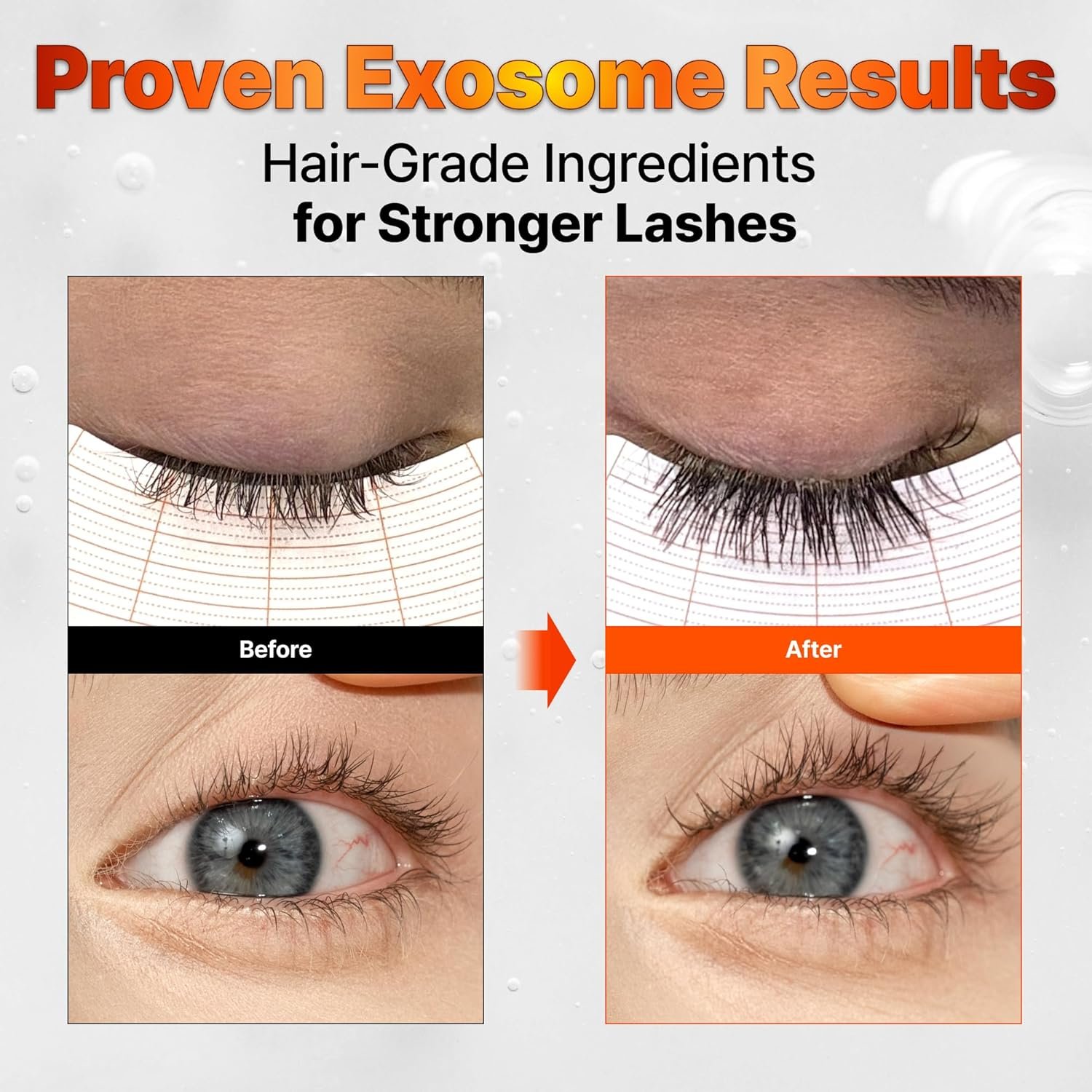 lilyeve GROWTURN Eyelash Growth Serum, Korean Lash Enhancing Serum for Longer Natural Lashes, 2-in-1 Dual Lash Serum for Day & Night Care, Prostaglandin Free with Biotin & Exosome, 0.27 fl. oz. - Image 3