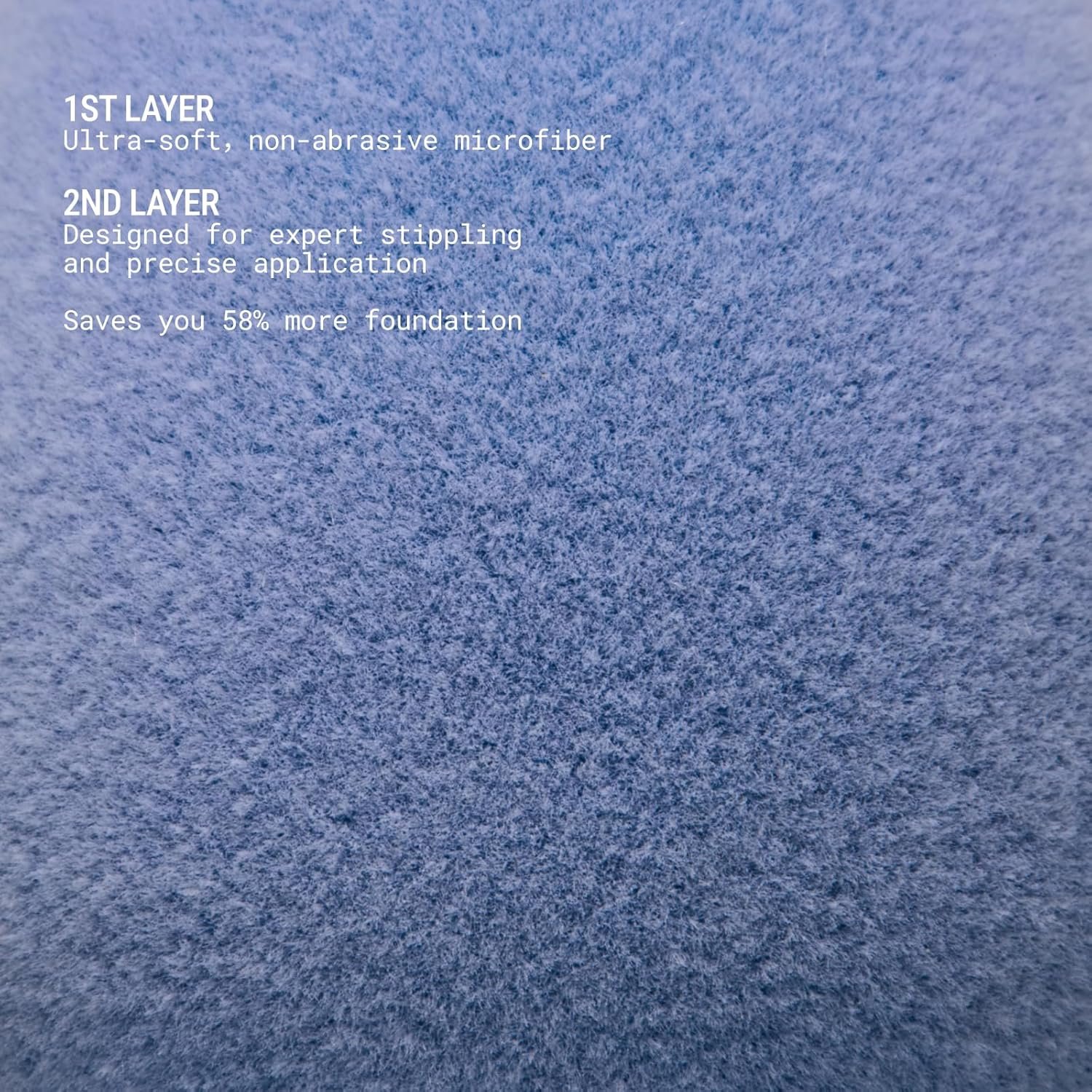 JUNO & Co. Microfiber Sponge, Latex-Free, Dual Layer Technology, Flawless Makeup Blender for Foundations, Powders and Creams (Velvet Love Bundle) - Image 4